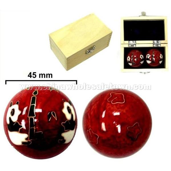 Panda Bear Chime Ball Set Health Stress Therapy