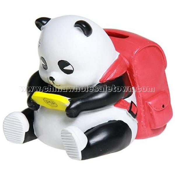 Piggy bank Silly Bean Panda money can Package