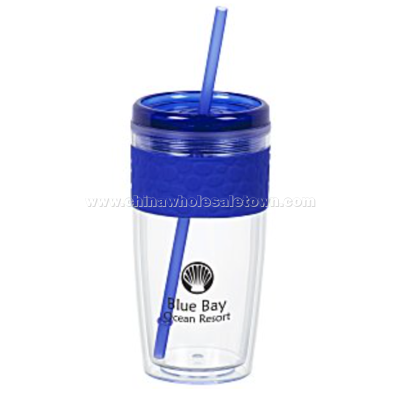 Tumbler with Straw - 16 oz.