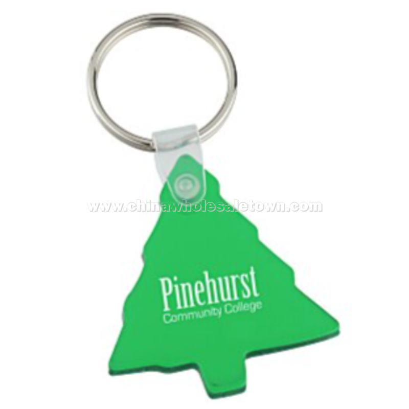 Pine Tree Soft Keychain - Translucent