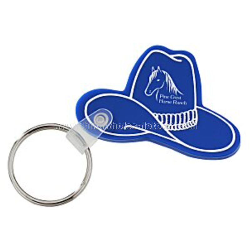 Western Hat Soft Keychain