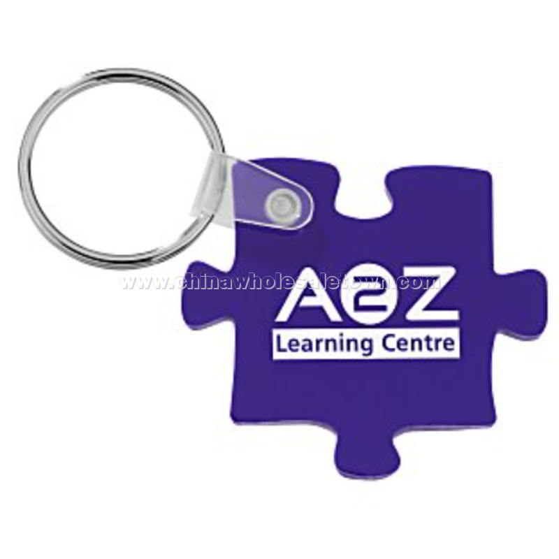 Puzzle Soft Keychain