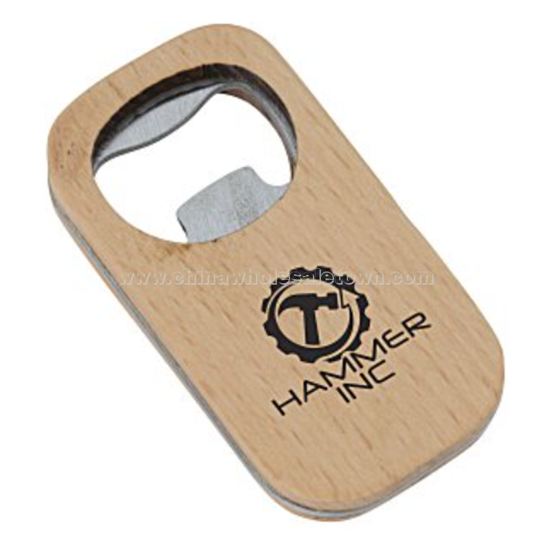 Bamboo Bottle Opener