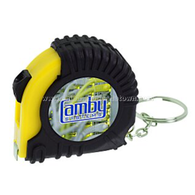 Mini 6' Tape Measure Keychain