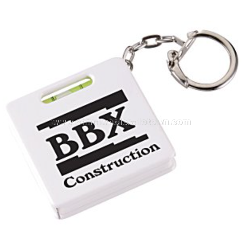 Tape Measure/Level Keychain