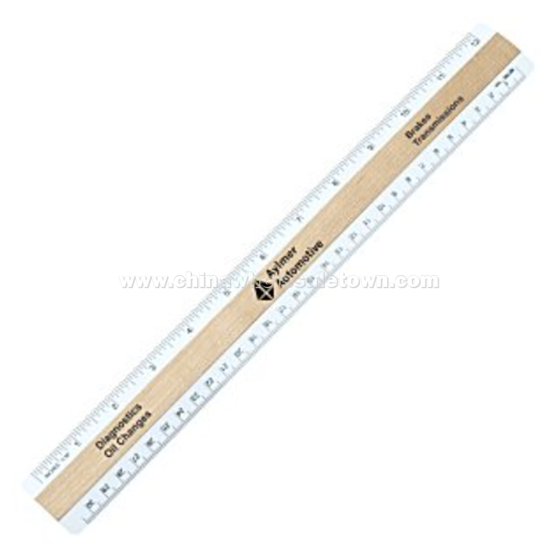 Double Bevel Ruler - 12"