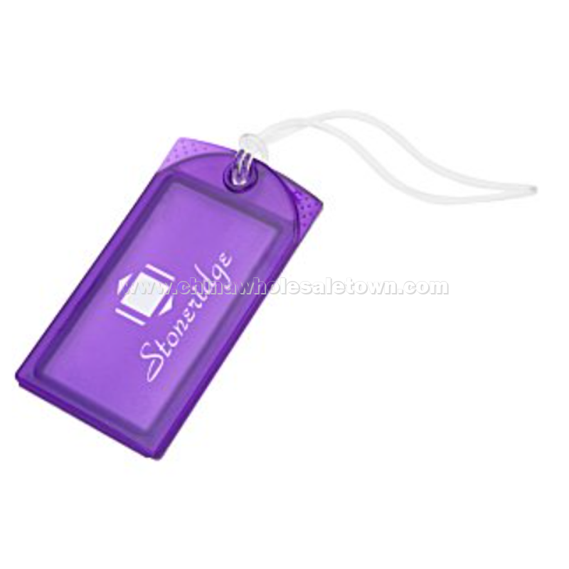 Explorer Luggage Tag - Translucent