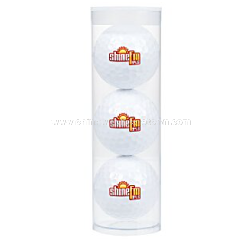 Three Ball Golf Tube