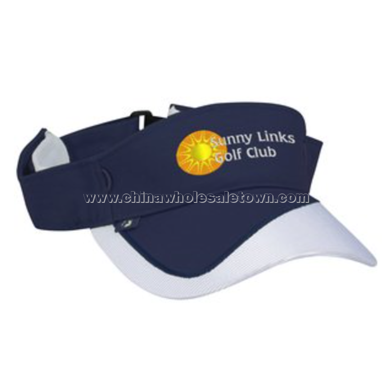 Golf Visor with Tee Holder