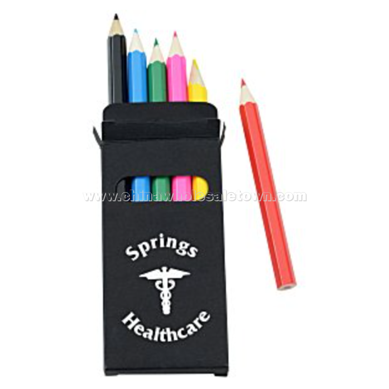 Color Pencil Six Pack - Matte Black