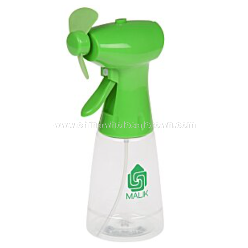 Stay Cool Spray Bottle & Fan