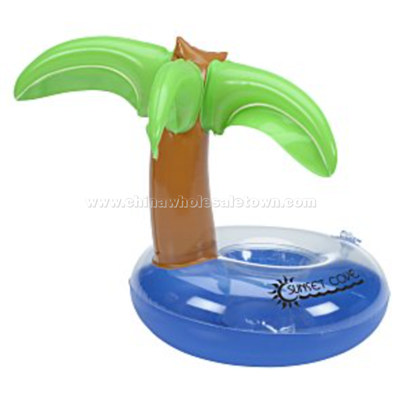 Inflatable Drink Holder - Palm Tree