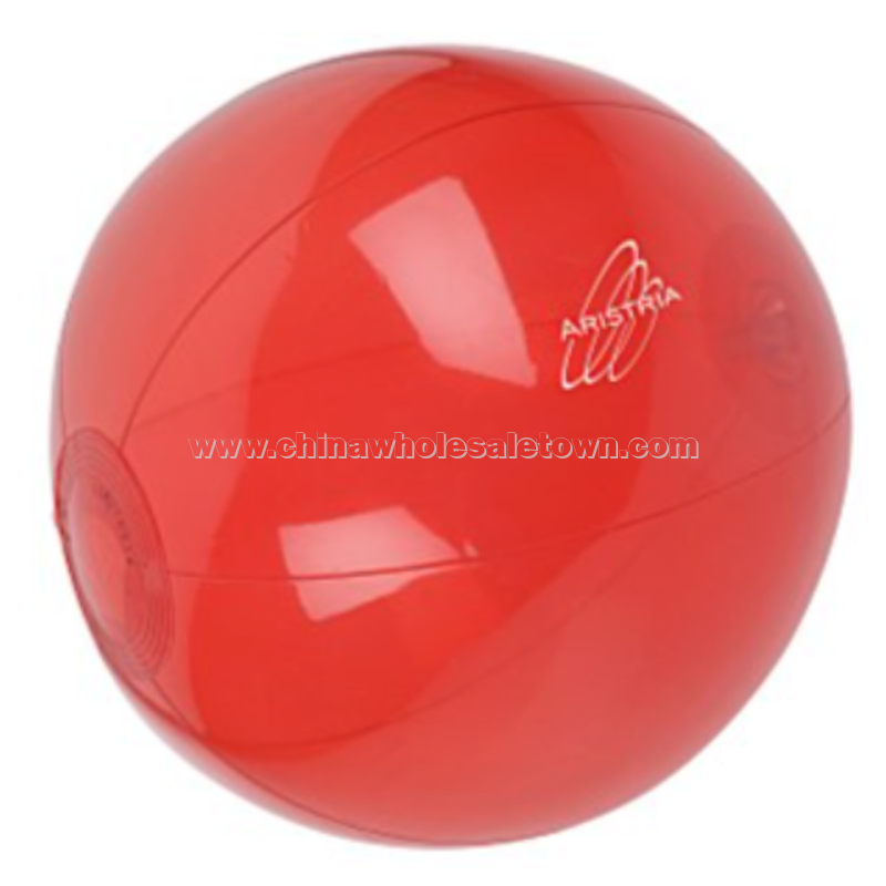 12" Beach Ball - Translucent