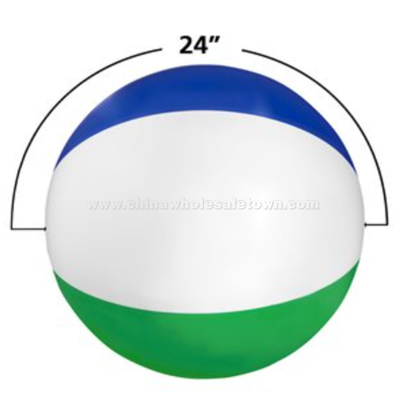 Beach Ball - 24" Multicolor Panel