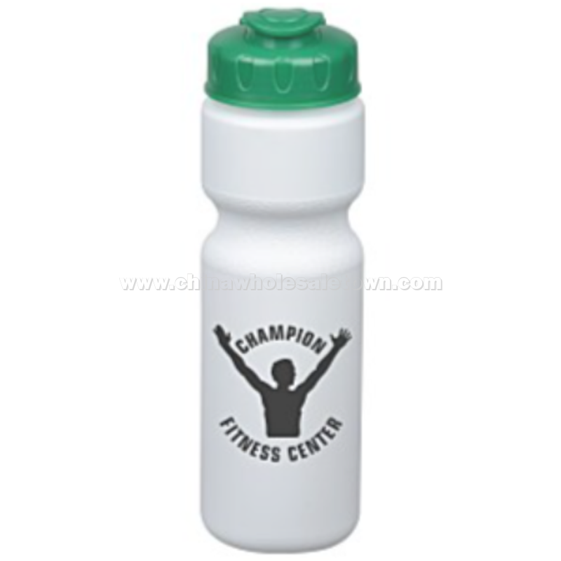 Sport Bottle with Flip Lid - 28 oz. - White