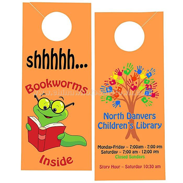 Cardstock Door Hanger