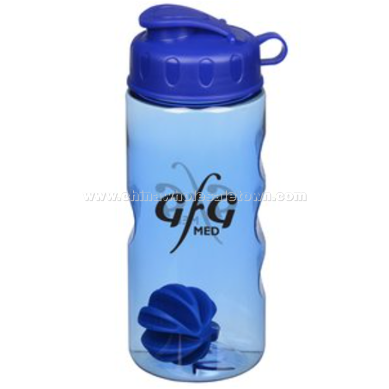 Mini Mountain Bottle with Flip Lid - 22 oz. - Shaker