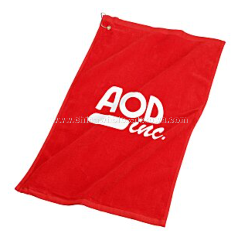 Deluxe Hemmed Golf Towel - Colors