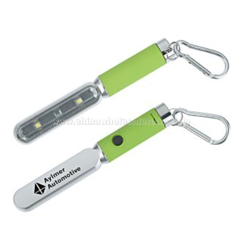 Halcyon COB Flashlight with Carabiner