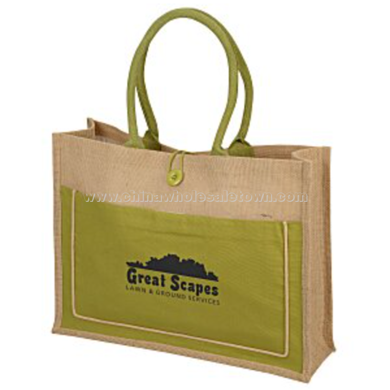 Natural Jute Tote Bag