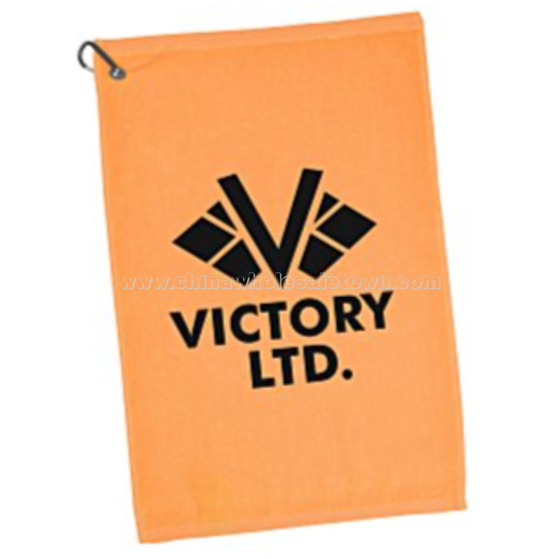 League Golf Towel with Carabiner - Colors