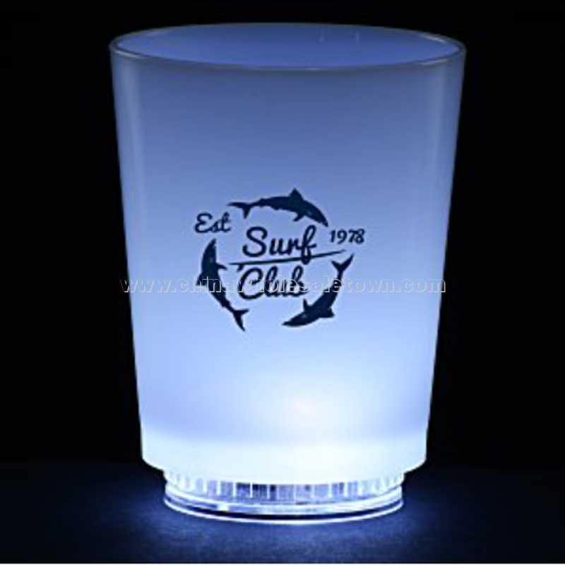 Light-Up Frosted Glass - 11 oz. - Solid