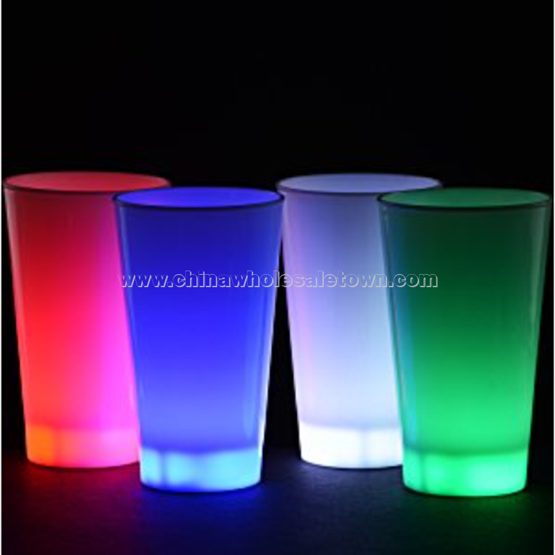 Light-Up Frosted Glass - 17 oz. - Solid