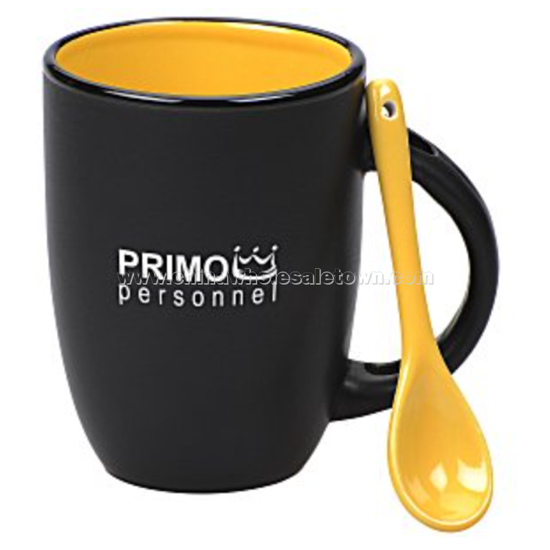 Printed Spooner Mug - 12 oz. - Matte