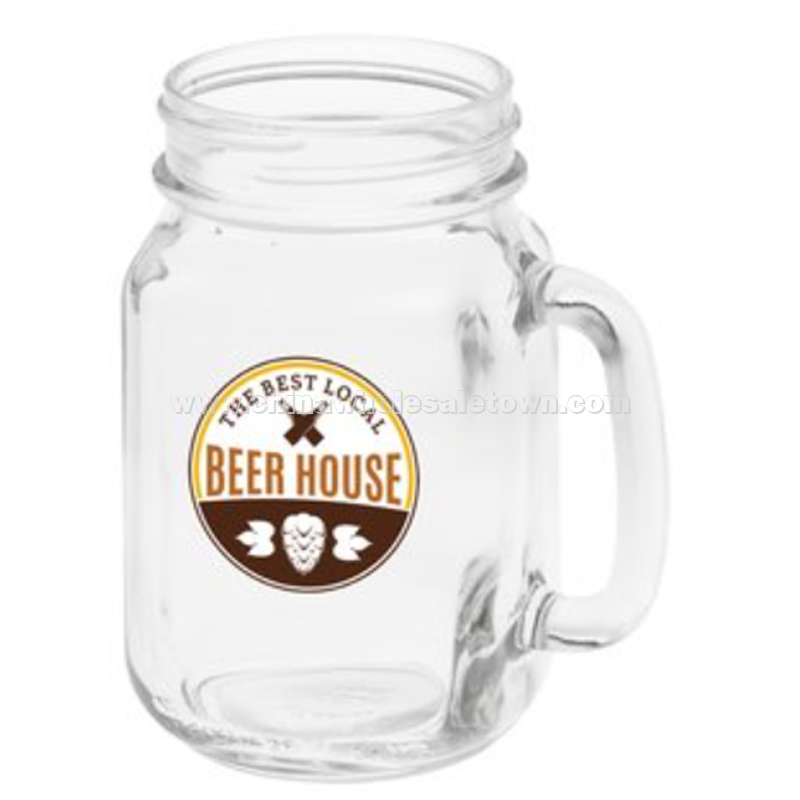 Mason Jar Mug - 16 oz. - Full Color