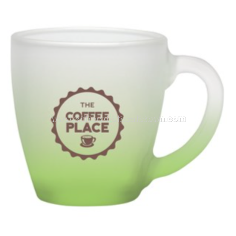 Bistro Glass Mug - 16 oz. - Frosty Color