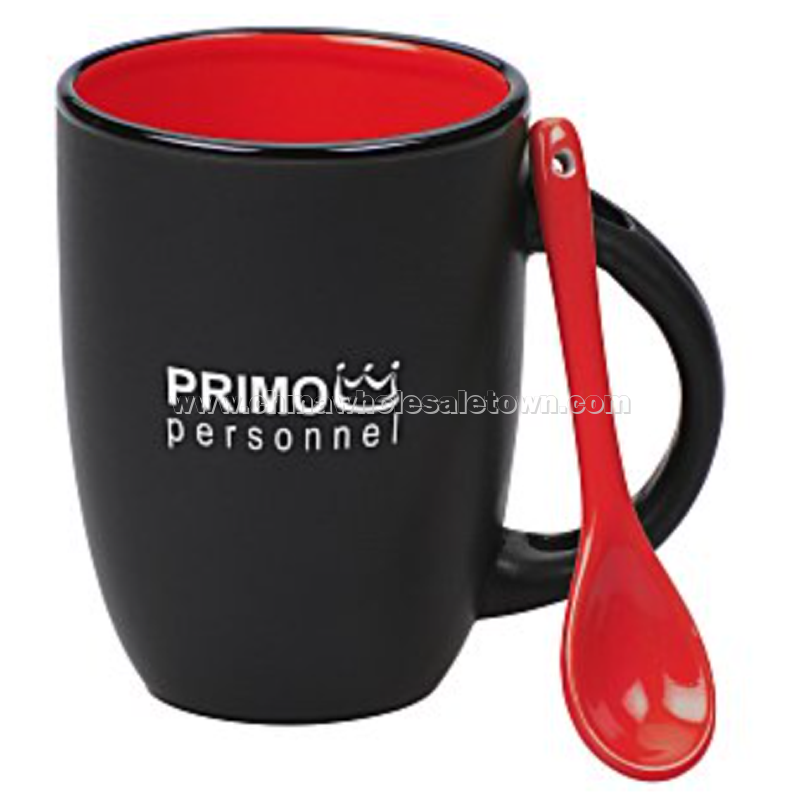 Printed Spooner Mug - 12 oz. - Matte