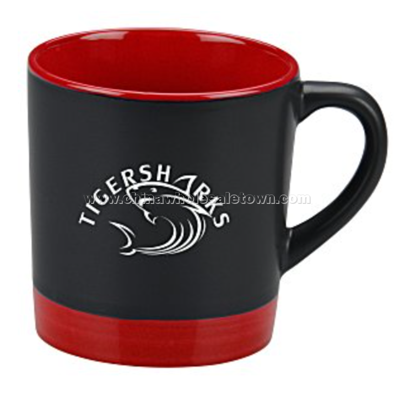 Two Tone Americano Coffee Mug - 12 oz.