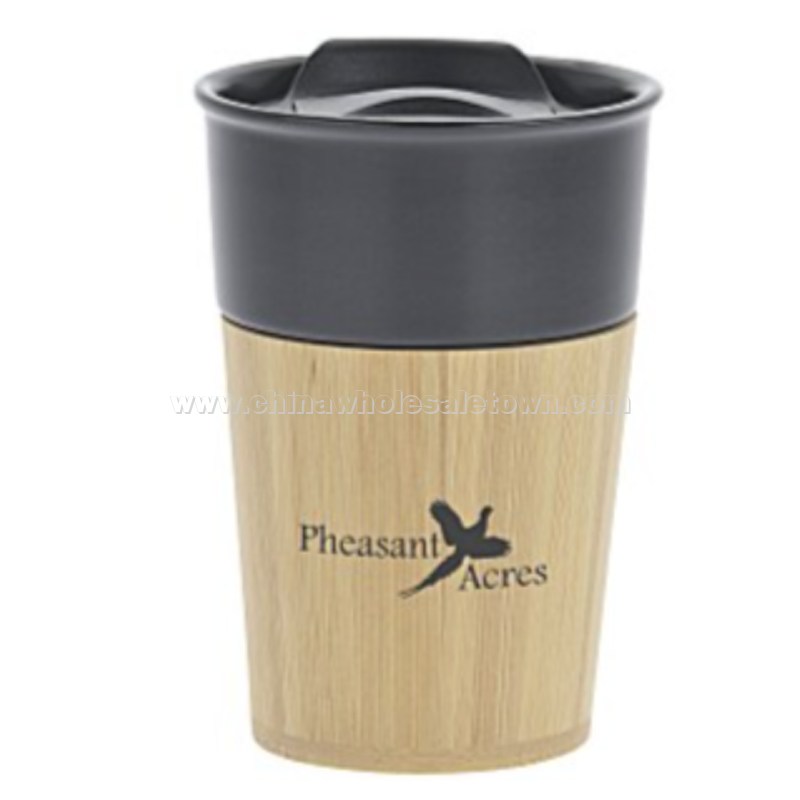 Traverse Ceramic & Bamboo Tumbler - 10 oz.