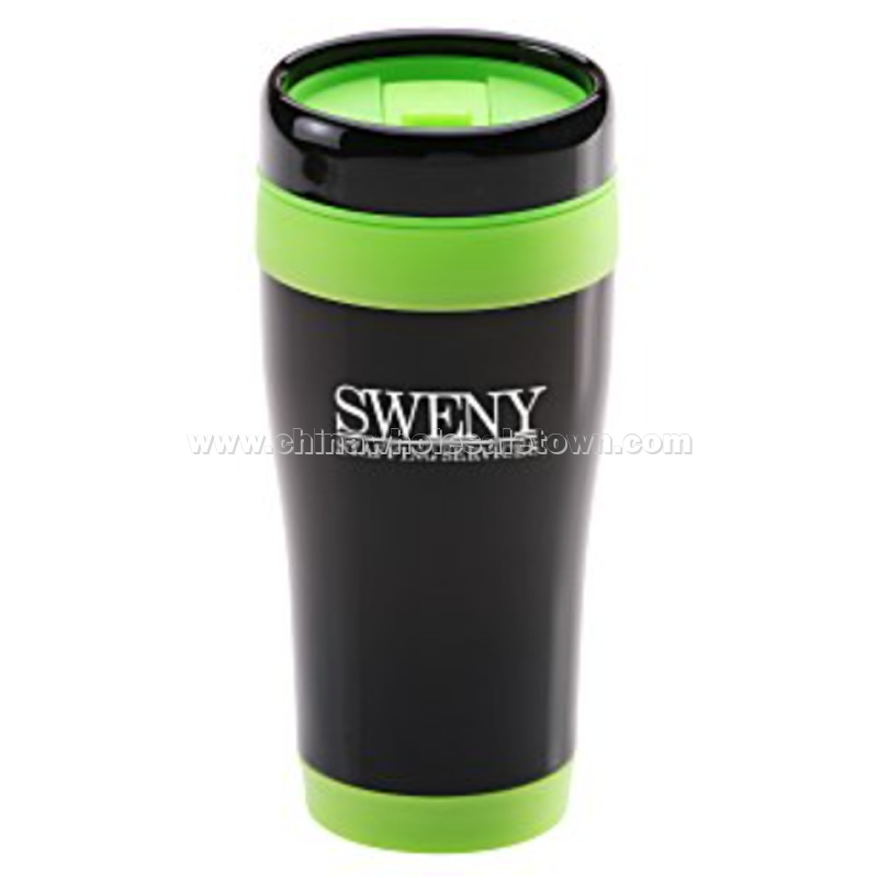 Black Stainless Steel Tumbler - 16 oz.