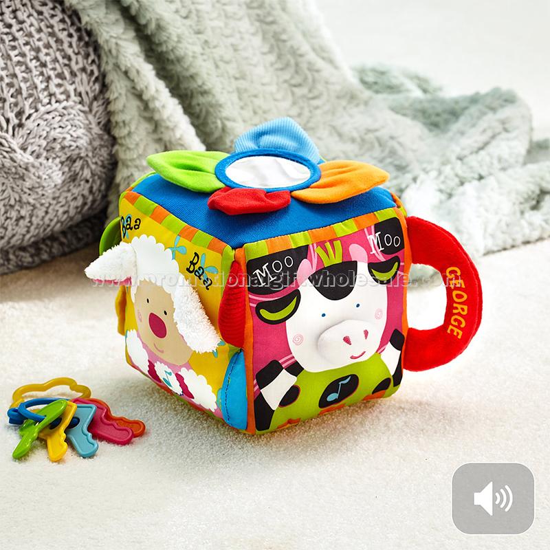 Farmyard Friends Personalized Musical Cube