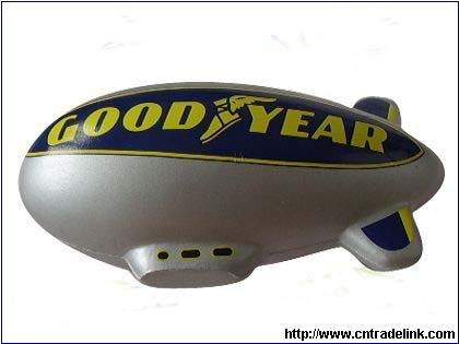 PU Dirigible Airship Stress Ball