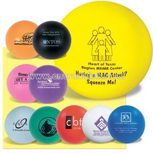 Polyurethane foam stress ball