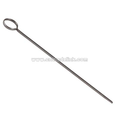 Skewer oval 10" stainless steel