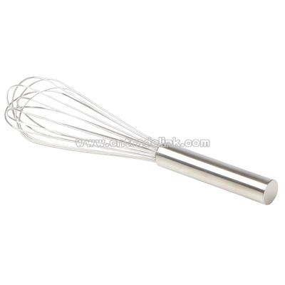 Piano whip 8" petite stainless