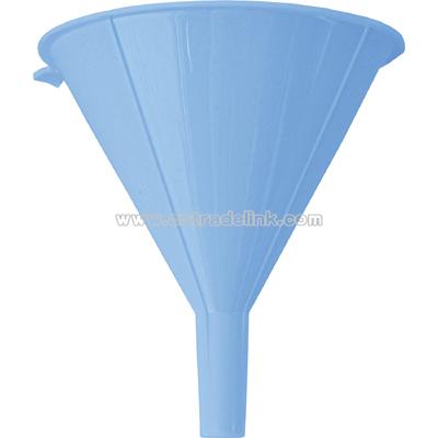 Three piece plastic funnel set