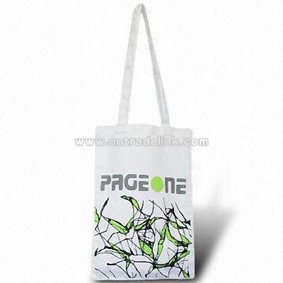 Canvas fabric shopping bag