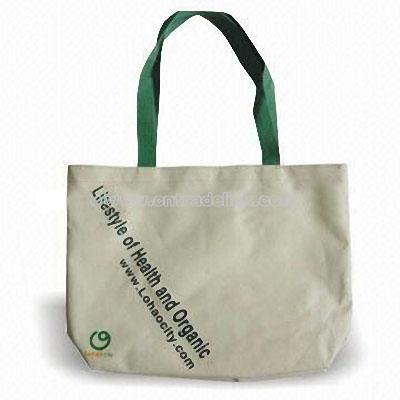 Canvas shopping bag