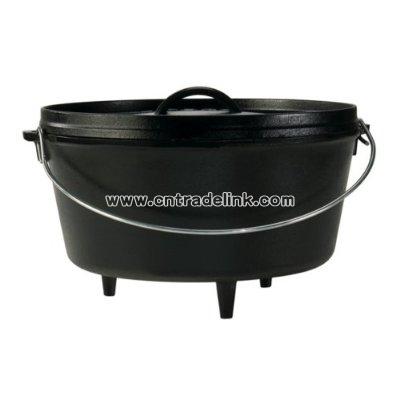 8-qt. Camp Dutch Oven with Lid - Black