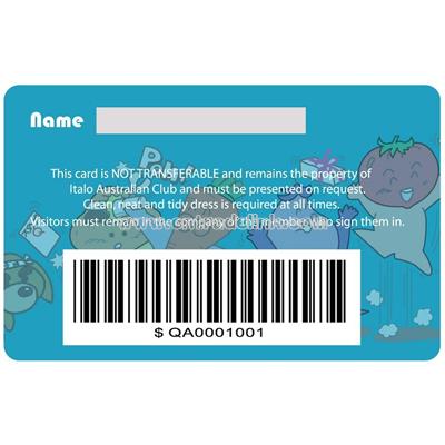 Barcode Card