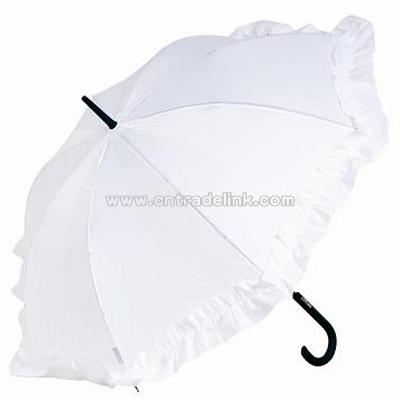 Ladies Frilled Collection - White