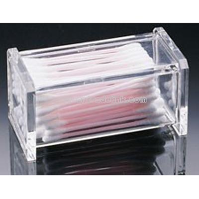 Acrylic Cotton Swab Box