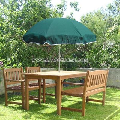 Garden Parasol - Forest Green