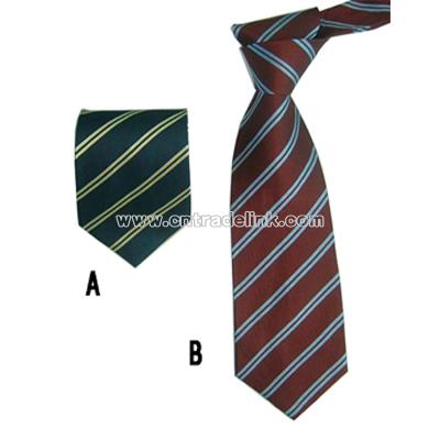 polyester woven tie