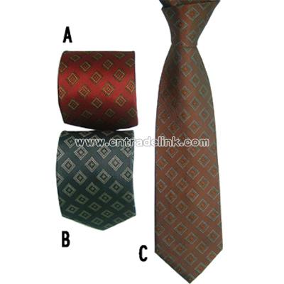 silk woven tie