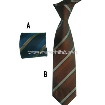 silk woven necktie